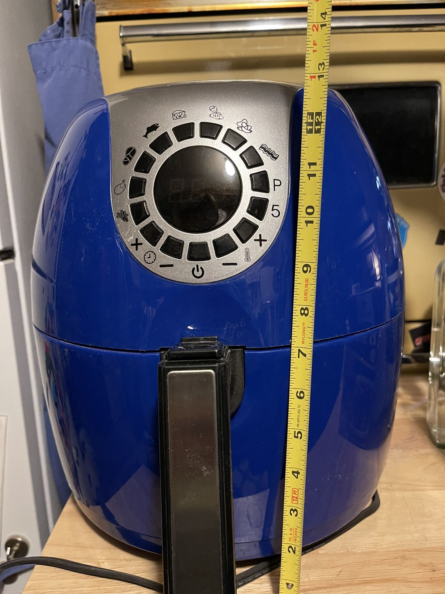 Cooks essentials air fryer 5.3 clearance quart