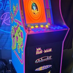 Retro Pac Man Arcade1up Cabinet With Over 15,000 Video Games