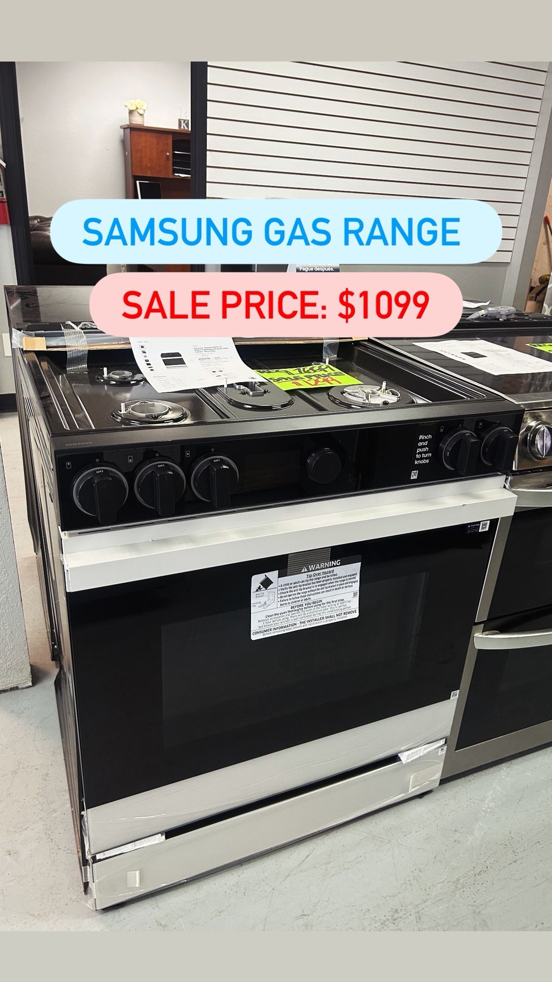 Samsung Gas Range