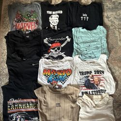 Xl Men’s Tshirt Lot 
