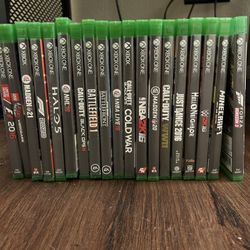 XBOX X/ONE/360 GAMES