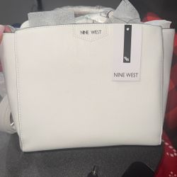 White purse