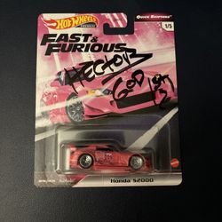 Hotwheels 2020 Premium Fast & Furious Quick Shifters 1/5 H0nda S2000 