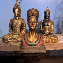 African/ Egyptian Statues