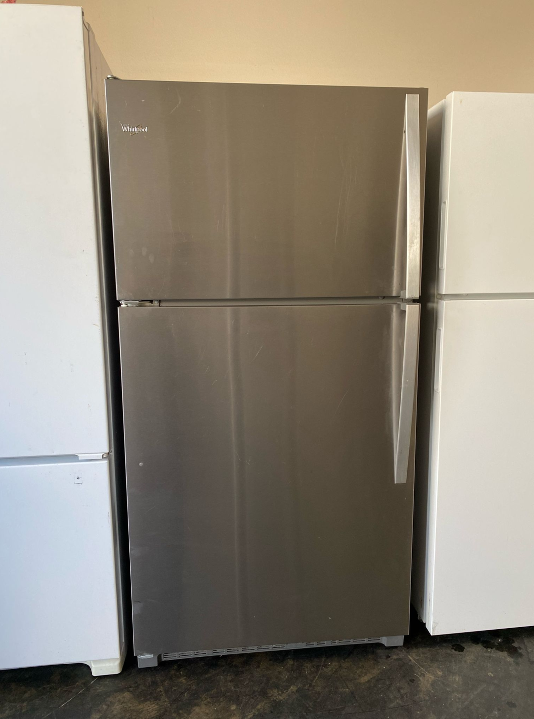 Whirlpool Top Mount Fridge Stainless Steel Energy Efficient