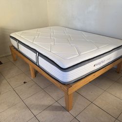 Full Size Mattress and Bed Frame