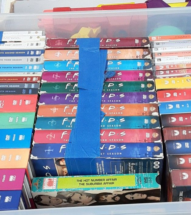 10 Seasons of Friends on DVDs