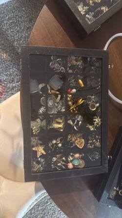 Over 100 earring sets with box