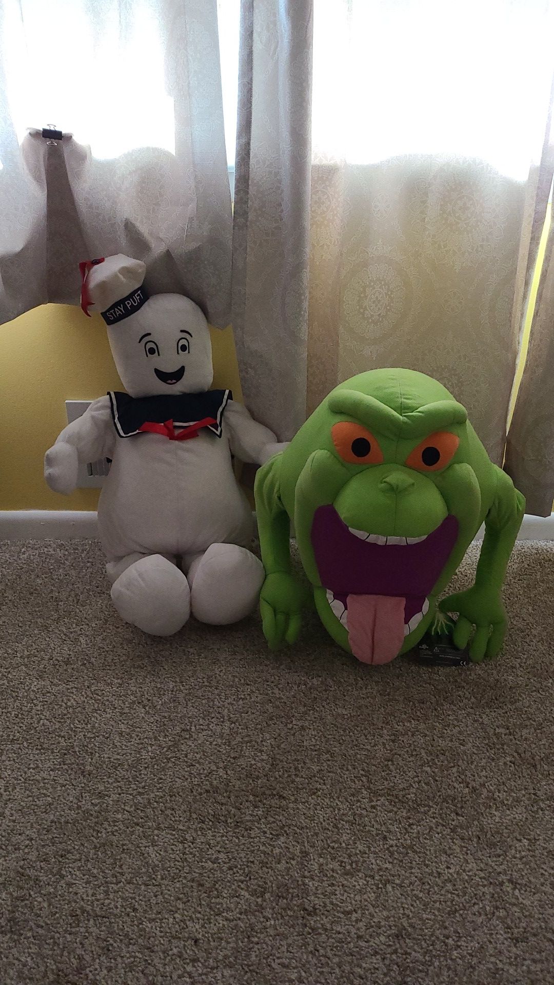 Ghostbusters Large Stuffed Animals NEW