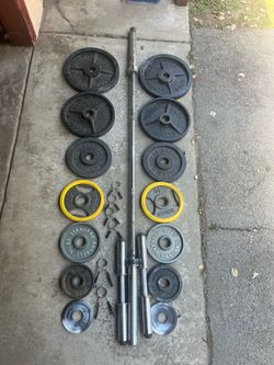 Olympic weight set