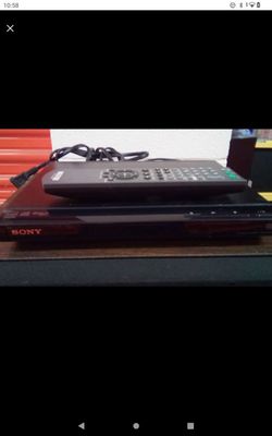 Sony DVD player with remote (North Arlington)(READ BEFORE MESSAGE)