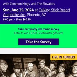Dirty Heads , Slightly Stoopid , Common Kings , Elevators Tickets Phoenix Tonight 