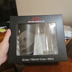Fireball Whisky Boston Shaker Set New Qty. 2