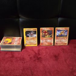 Lot Of Japanese Vintage Pokemon Cards