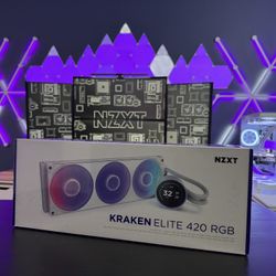 NZXT Kraken Elite 420 RGB AIO Cooler
