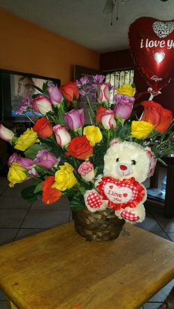 Natural flower arrangement