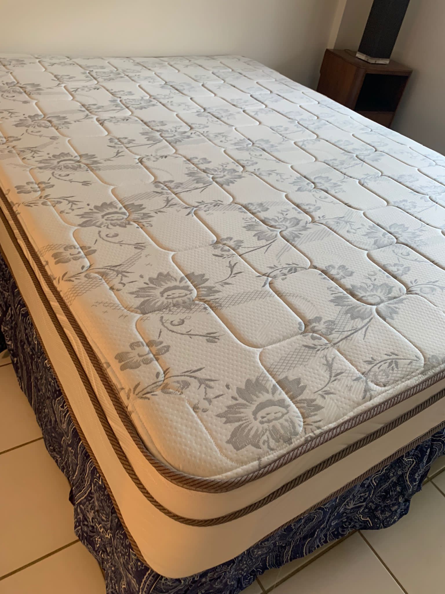 New Queen Mattress And Box Spring 2pc Bed Frame Is Not Included