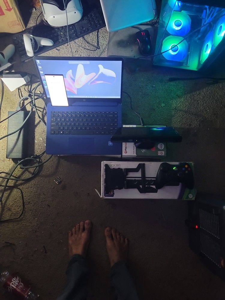 Xbox360 Console + Phone And Laptop Bundle