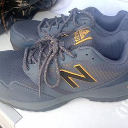 New Balance 589v1 Industrial Steel Toe (Composite Toe) Sneaker Blue Men 10