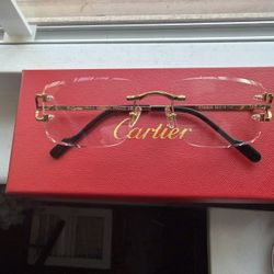 Clear cartier glasses 