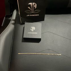 10k Hollow Gold Rope Bracket 