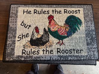 Farmhouse door mat new