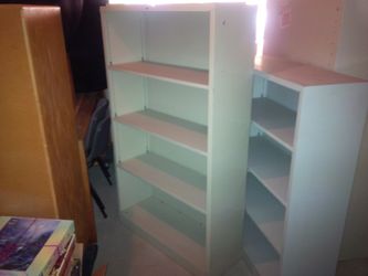 Steel library w 3 Adjustable Shelves