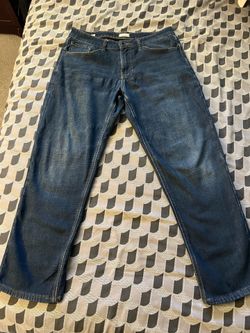 Dark Blue Denim Jeans