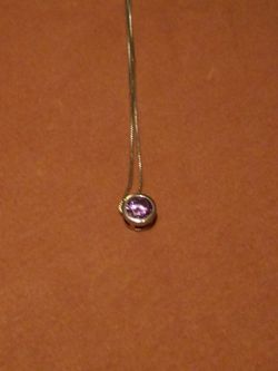 Amethyst pendant