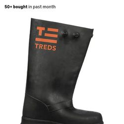 Concrete rubber boots