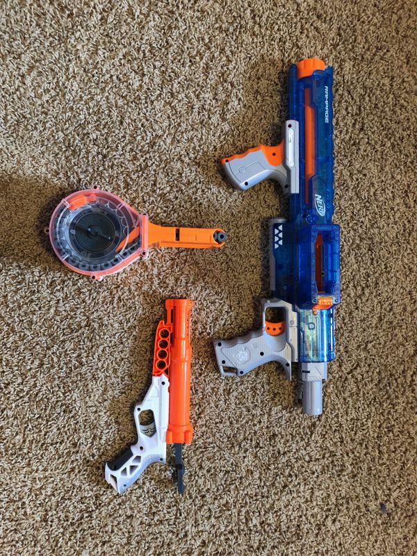 rex rampage nerf gun