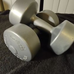 Set Of Two Pro Sports 11 Lb Dumbbell