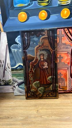 Original Oil Painting on Canvas 10”x20”