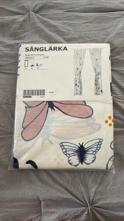 Girls IKEA Curtain 