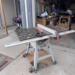 Ridgid Table saw 