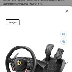 PS4 Ferrari steering wheel