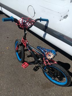 !! Boy's Bicycle Spider-Man Size 16 in Wheels  No Training Wheels