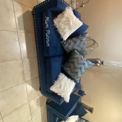 Sofa 🛋 Loveseat With Pillows /// Financing Available 