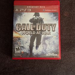 Call Of Duty World At War Greatest Hits PS3 