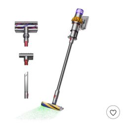 Dyson Detect Cordless Stick Vacuum V15 9.8" Cleaning Path Yellow/Silver