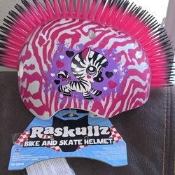 Girls Helmet Cute Zebra New Ages 5+  Near mlk/Craig 