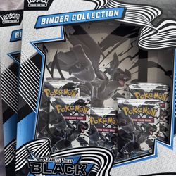 Pokemon Black Bolt White Flare Binder Collection