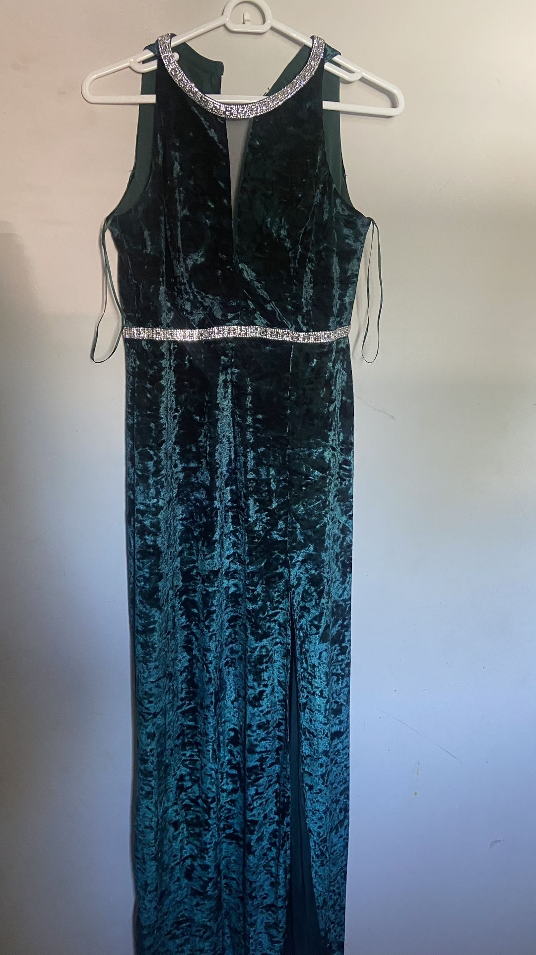 Long Emerald Green Dress