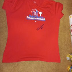 Signed Phillies Jersey