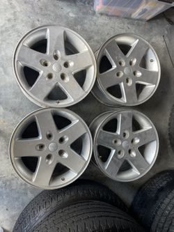 17in Jeep Stock Aluminum wheels 5x5 JEEP WRANGLER RIMS