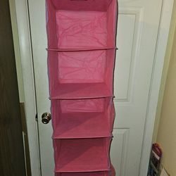 Pink Closet Organizer 