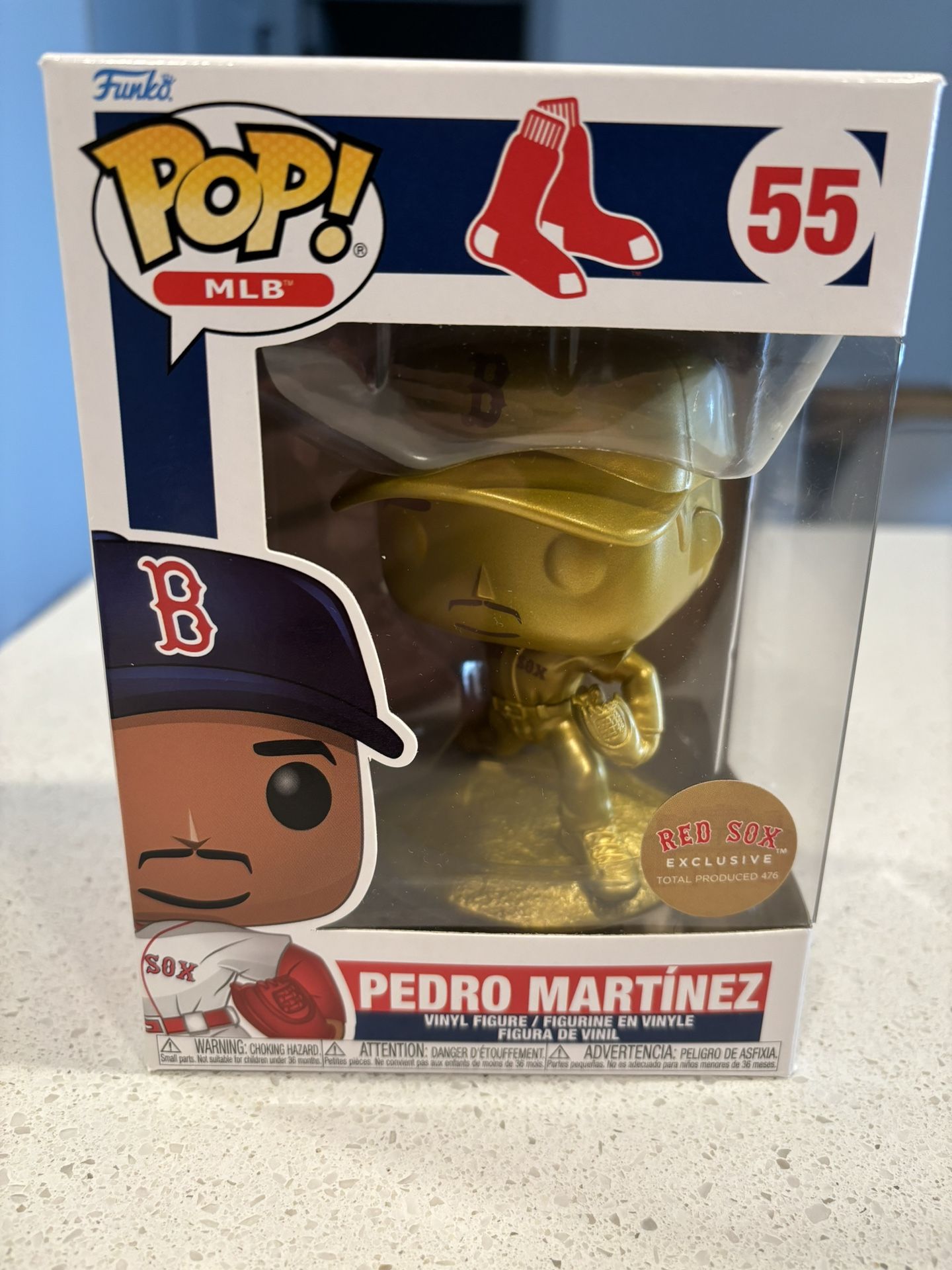 Golden Funko Pop Pedro Martinez