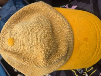 Yellow baseball hat