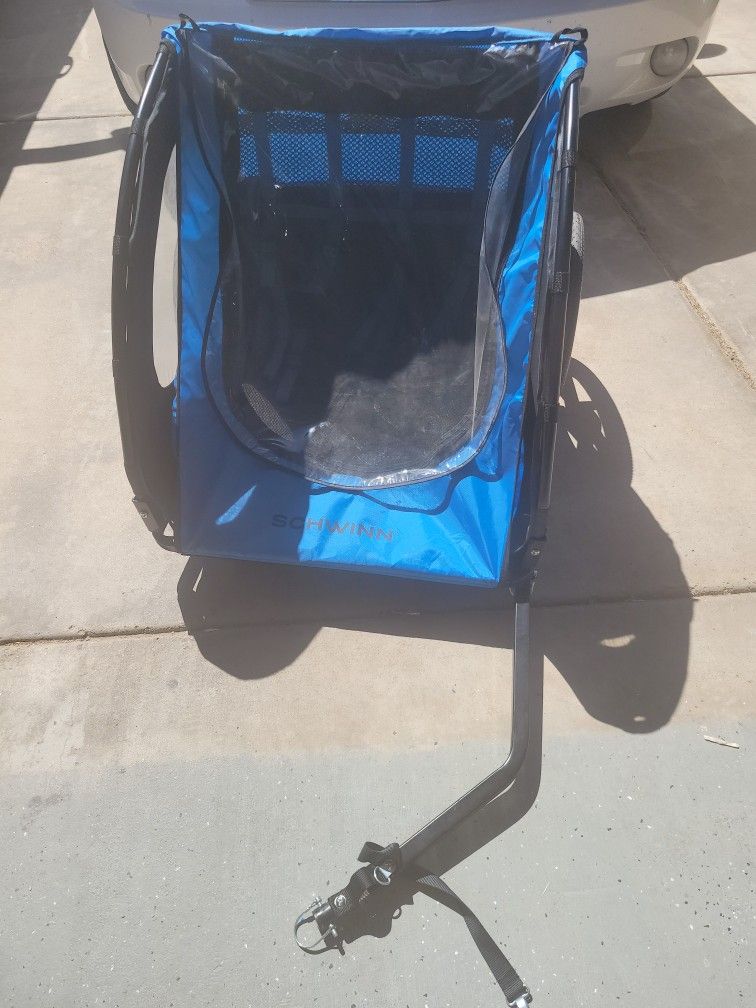 Schwinn Shuttle Foldable Bike Trailer for 2 Passengers