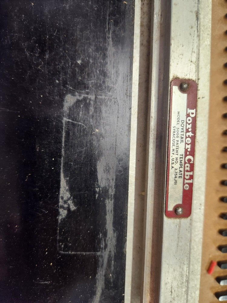Porter Cable Finger Joint Template